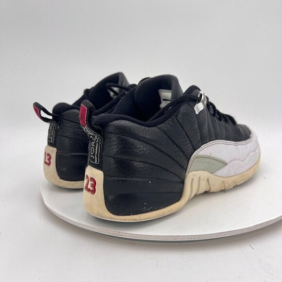 Nike Air Jordan 12 Retro Playoff Youth Size 6.5Y Women 8 308305-004 Black Shoes - Picture 5 of 14